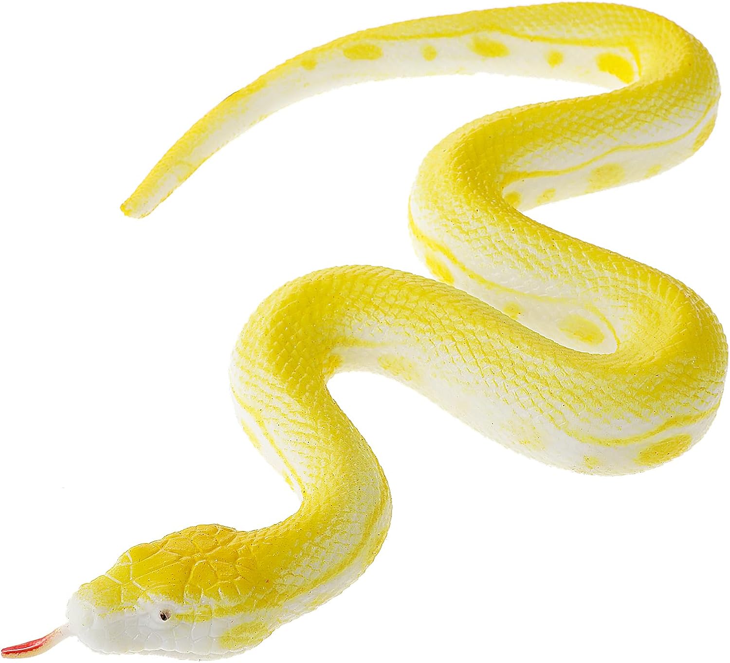 Amaxiu Realistic Toy Snakes, Rubber Fake Snake Prank Props Snakes Model ...