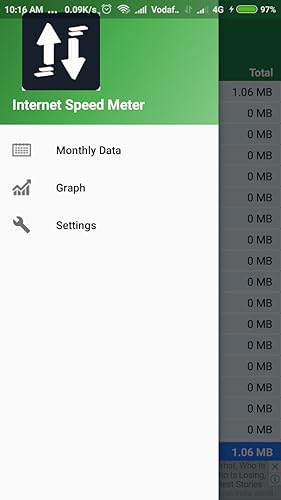 Internet Speed Meter