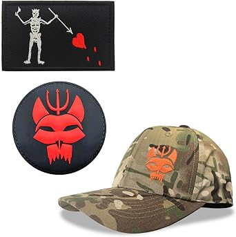 Camouflage Seal Team Six Baseball Cap,Tactical Seals Hat+Patch