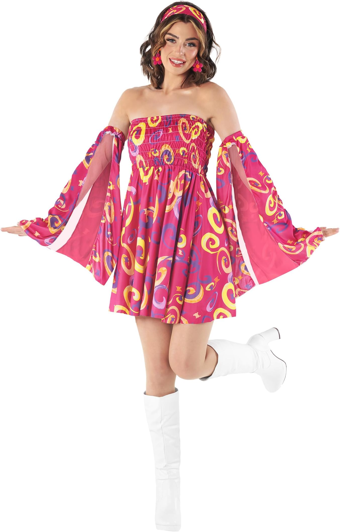 70s gogo girl dress Clearance