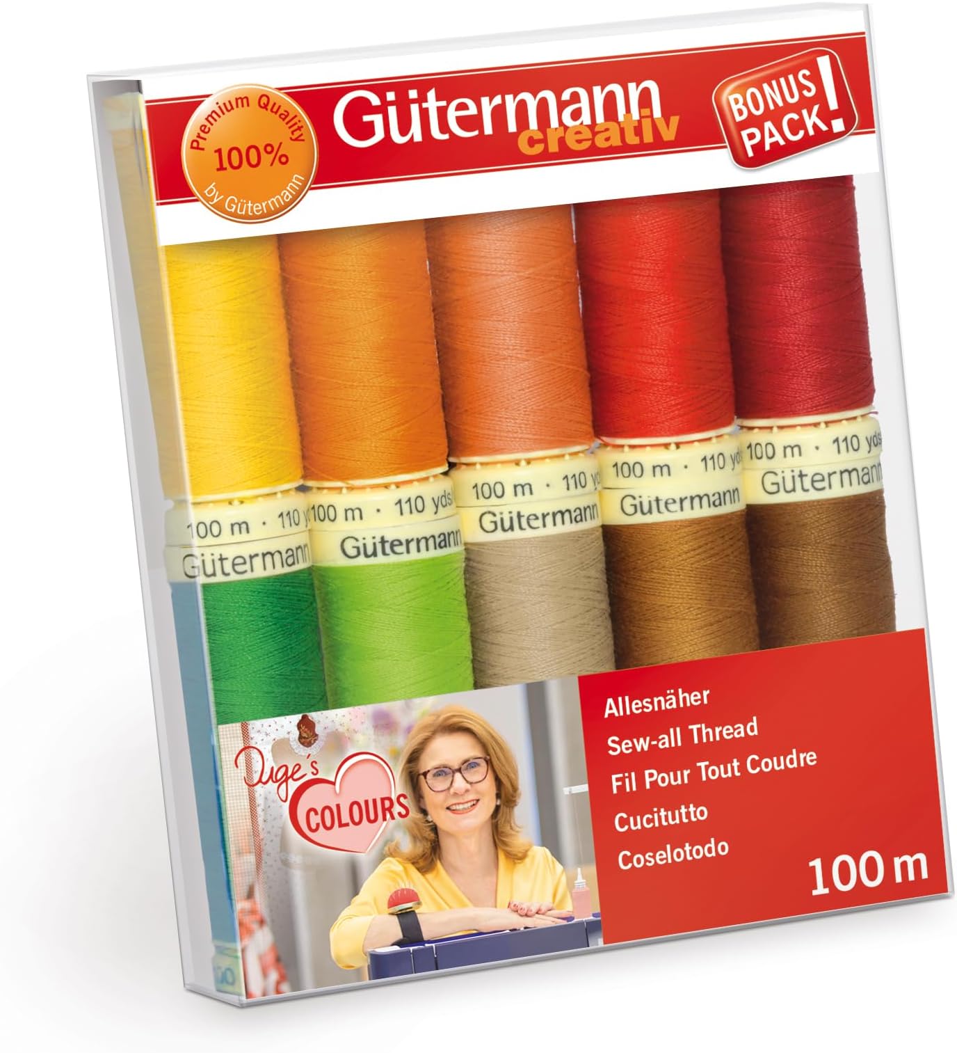 Amazon.com: Gutermann Thread Set: Sew-All: 7 x 100m