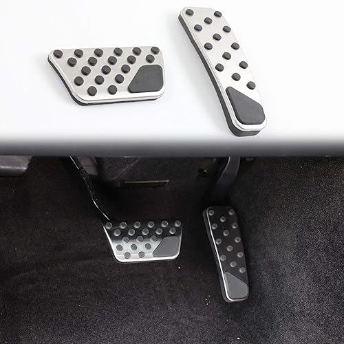 Voodonala Para Charger Challenger Chrysler Aluminio Acelerador de Gas y Pedal de Freno para Dodge Challenger Charger Chrysler 300 2009-2019, 2 piezas