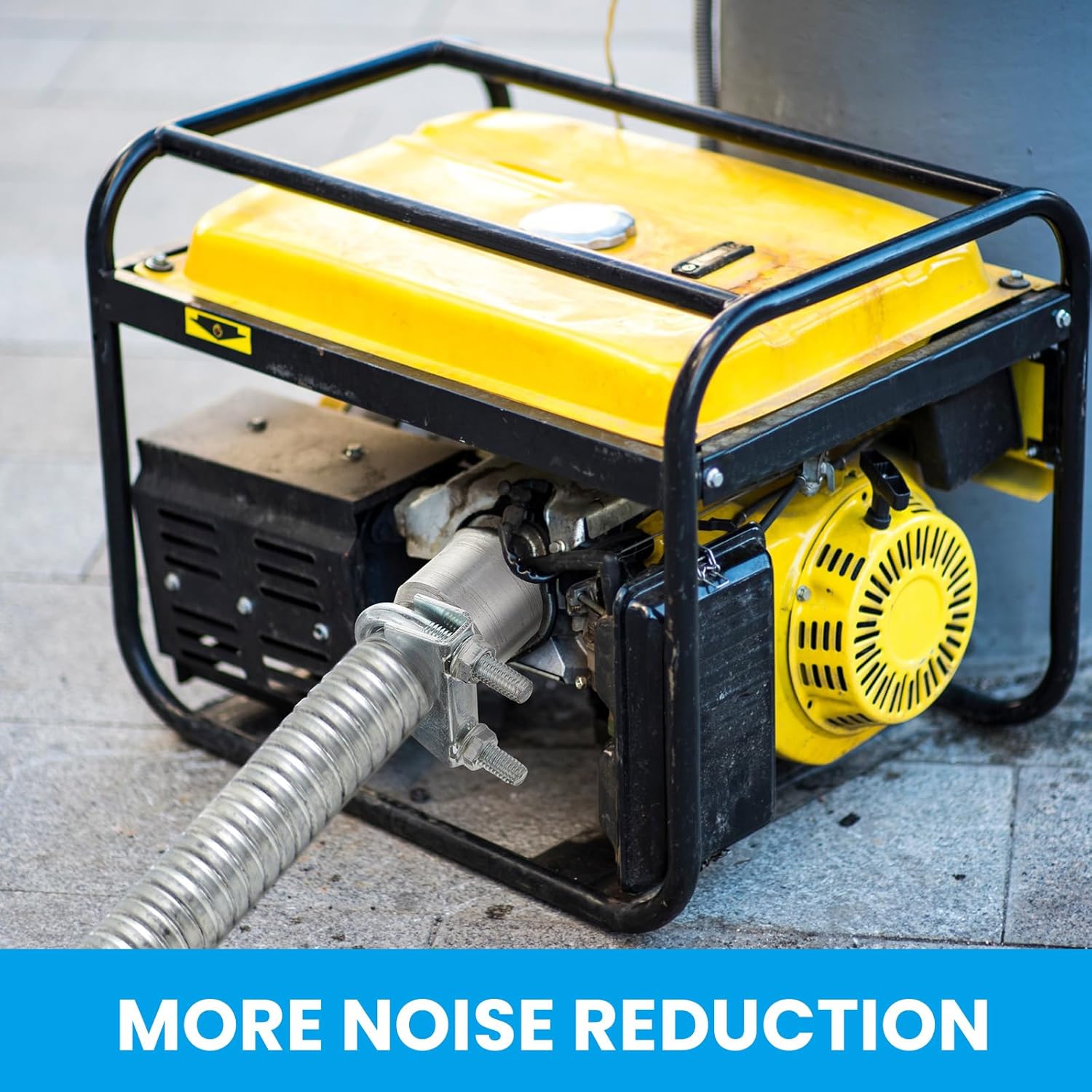 ジェネレーター エキゾーストエクステンション サイレンサーキット ユニバーサル ジェネレーター マフラー サイレンサーキット 1イン