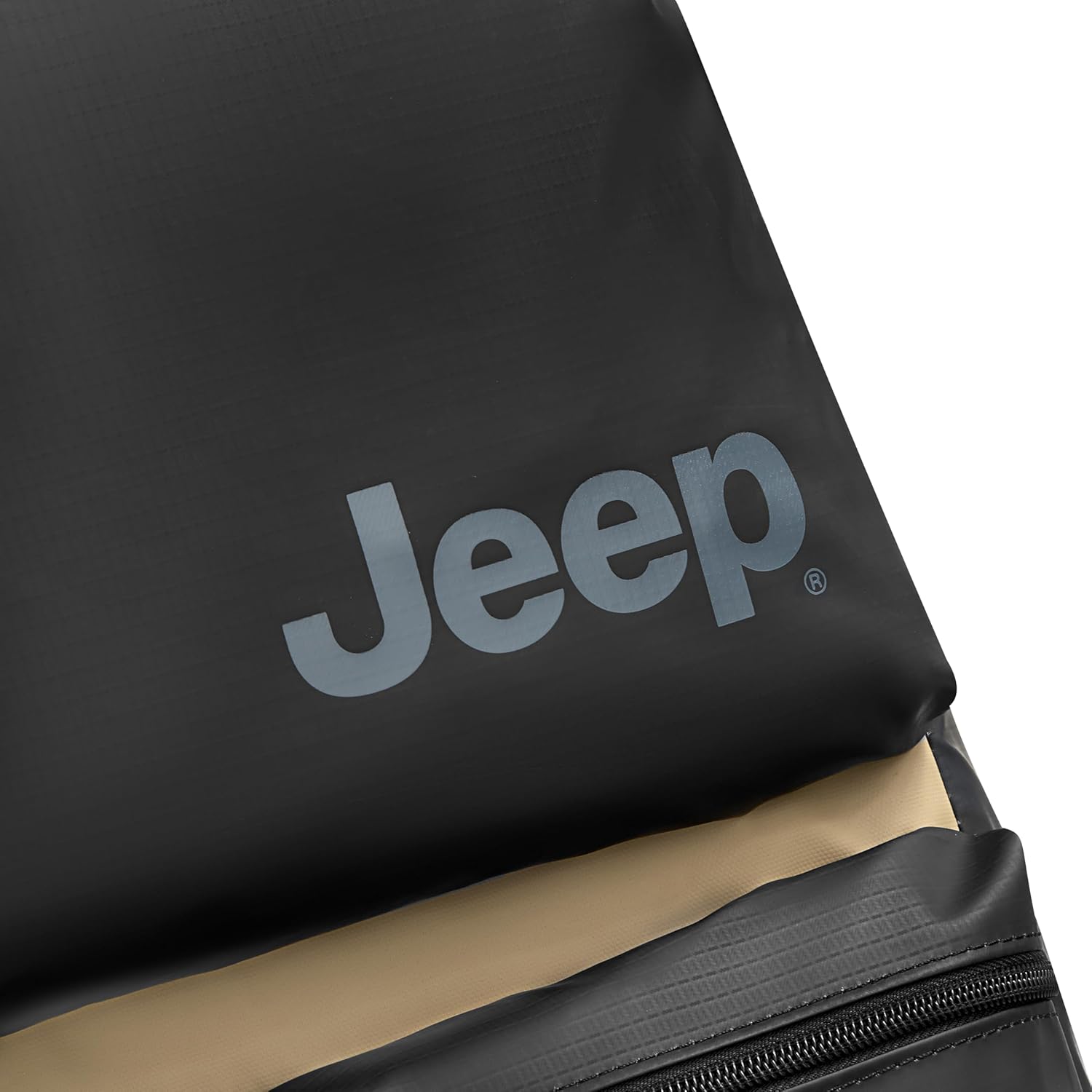 Jeep JS006B Two Wheel Rolling Travel Duffle Bag, Warm Sand, 20 Inch