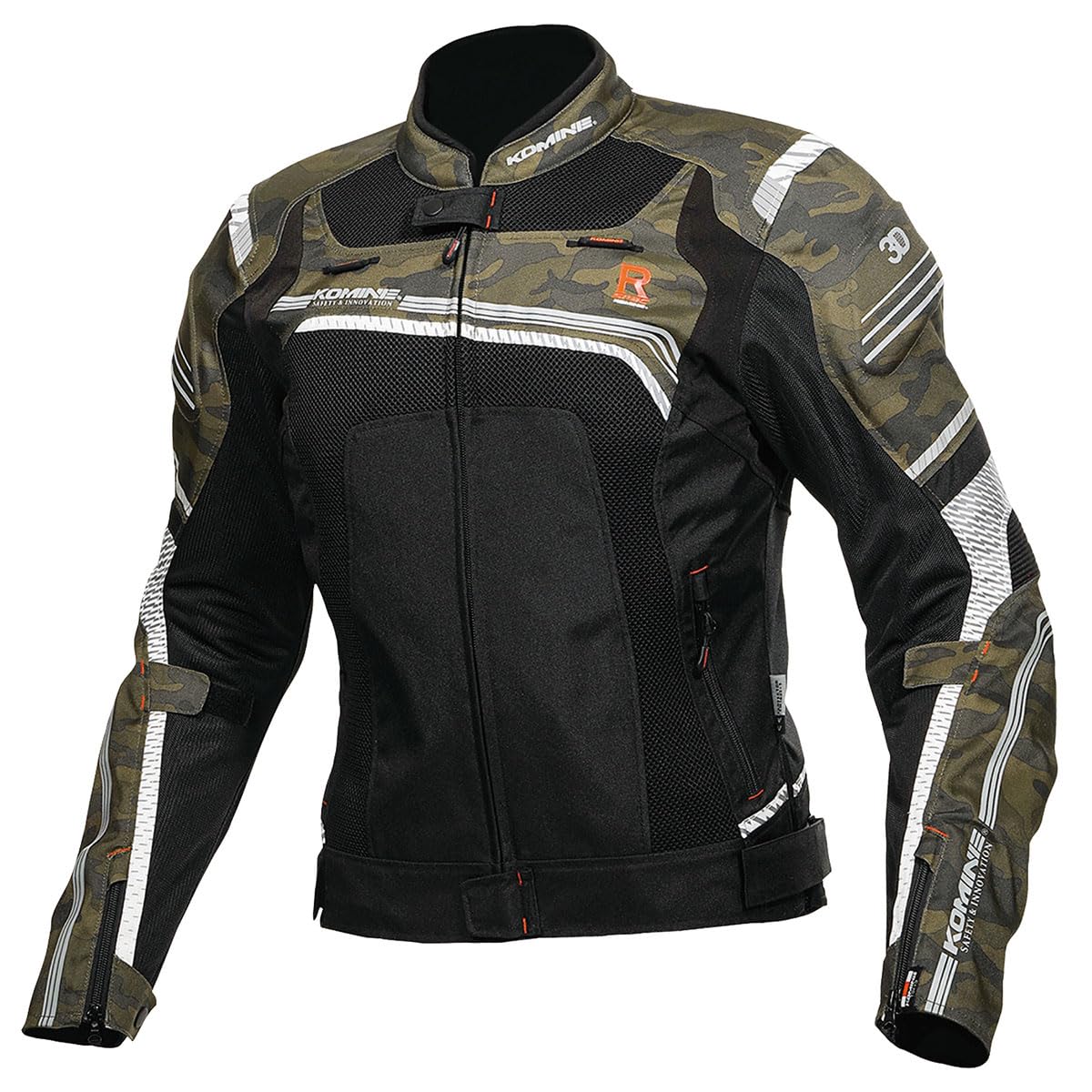 Amazon | [KOMINE] バイク用 ジャケット Rスペックメッシュジャケット