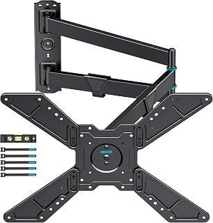 BONTEC Langarm TV Wandhalterung 32-75 Zoll, 838 mm Auszug, bis 50 kg
