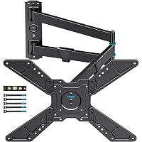 BONTEC Supporto TV da Parete per TV 32-75", Rotazione 90° e Braccio 838 mm