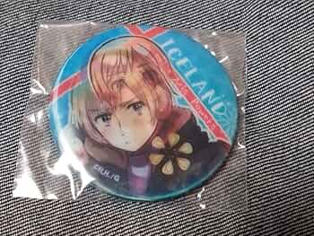 ヘタリア ノルウェー 文教堂・アニメガ限定チェンジング缶バッジ ヘタリア アイスランド 文教堂・アニメガ限定チェンジング缶