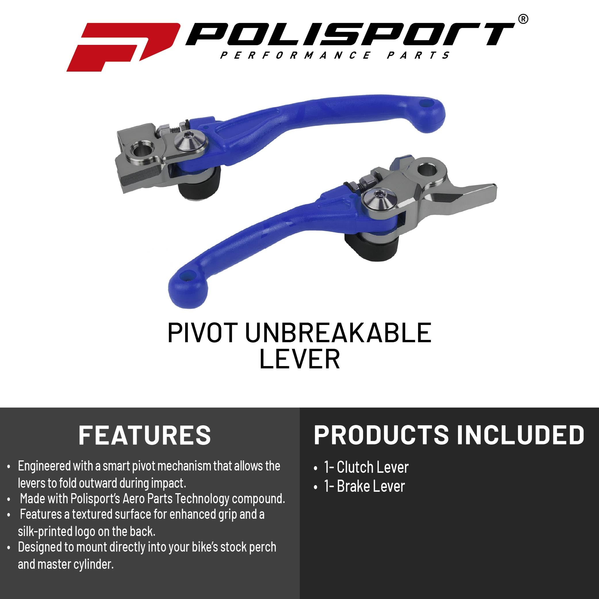 Amazon.com: Polisport Pivot Unbreakable Levers Kit Fits Yamaha
