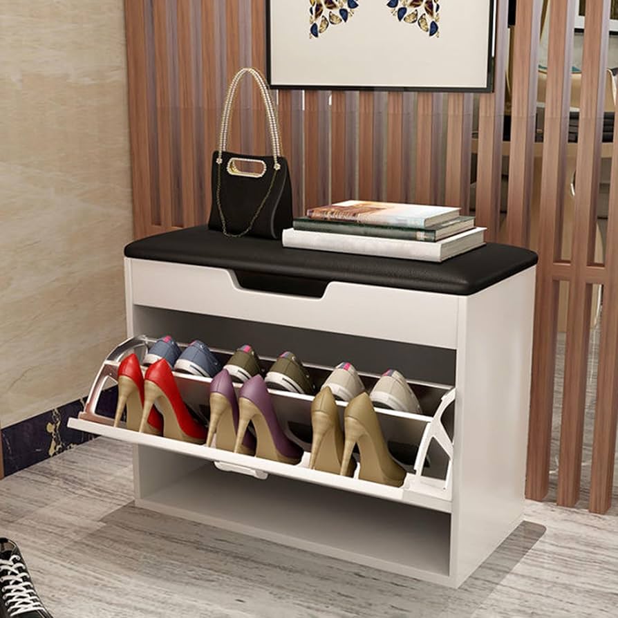 家具 cabinet bench HOMEFORT Shoe Bench with Lift Top Storage, Entryway Storage Bench