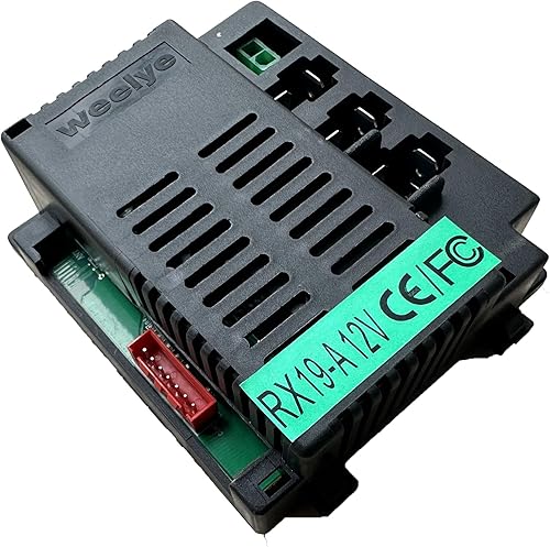 Miniatura 4 de weelye RX19-A 12V FCC CE Enchufe de cuatro lados para niños paseo en coche 2.4G Bluetooth Control remoto y receptor Accesorios para niños Paseo