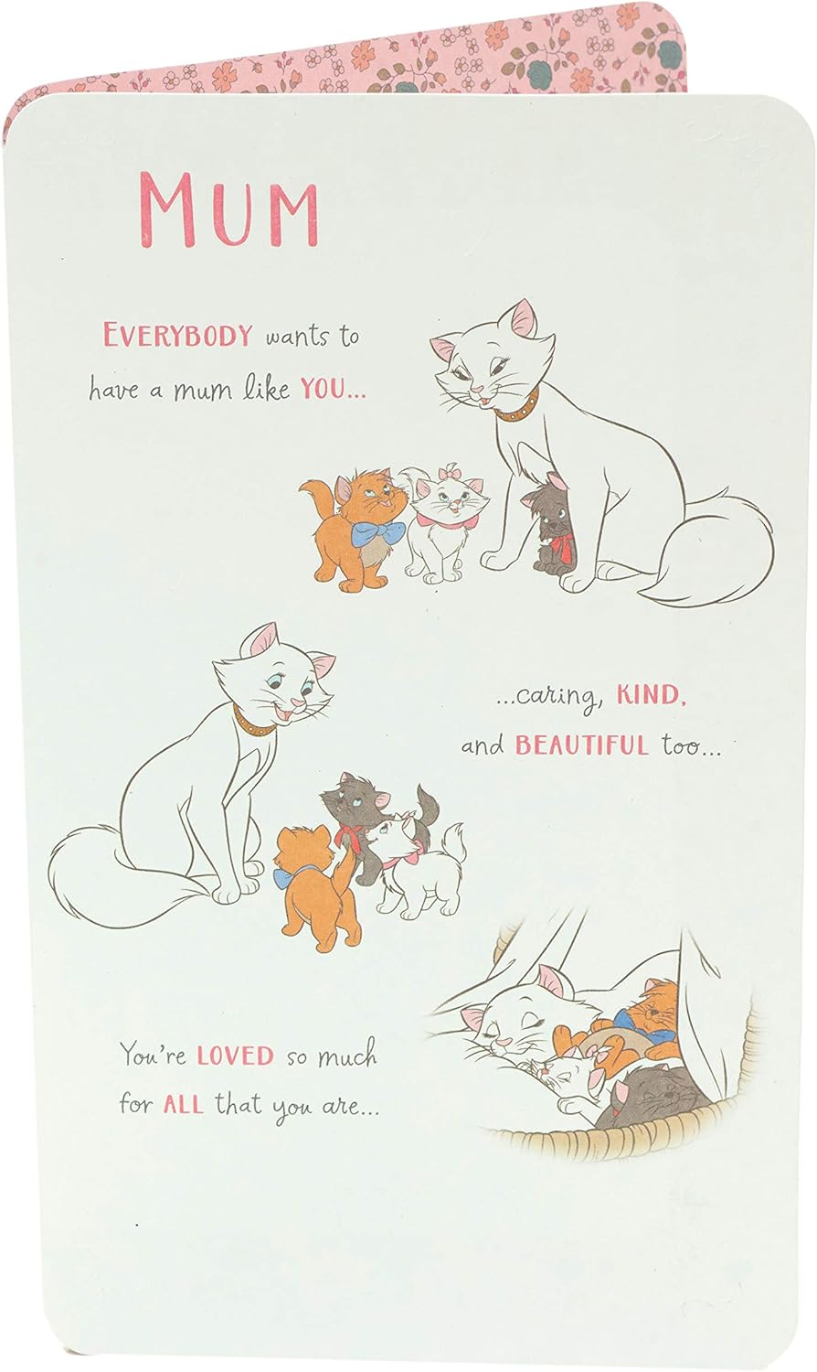 UK Greetings | Mum Birthday Card | Happy Birthday Gifts | Her, Girls, Women | Aristocrats Design | With Envelope | 155 x 235 mm