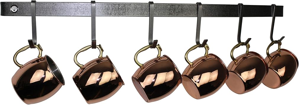 Enclume Moscow Mule Mug Rack, Gray, MR1 HS