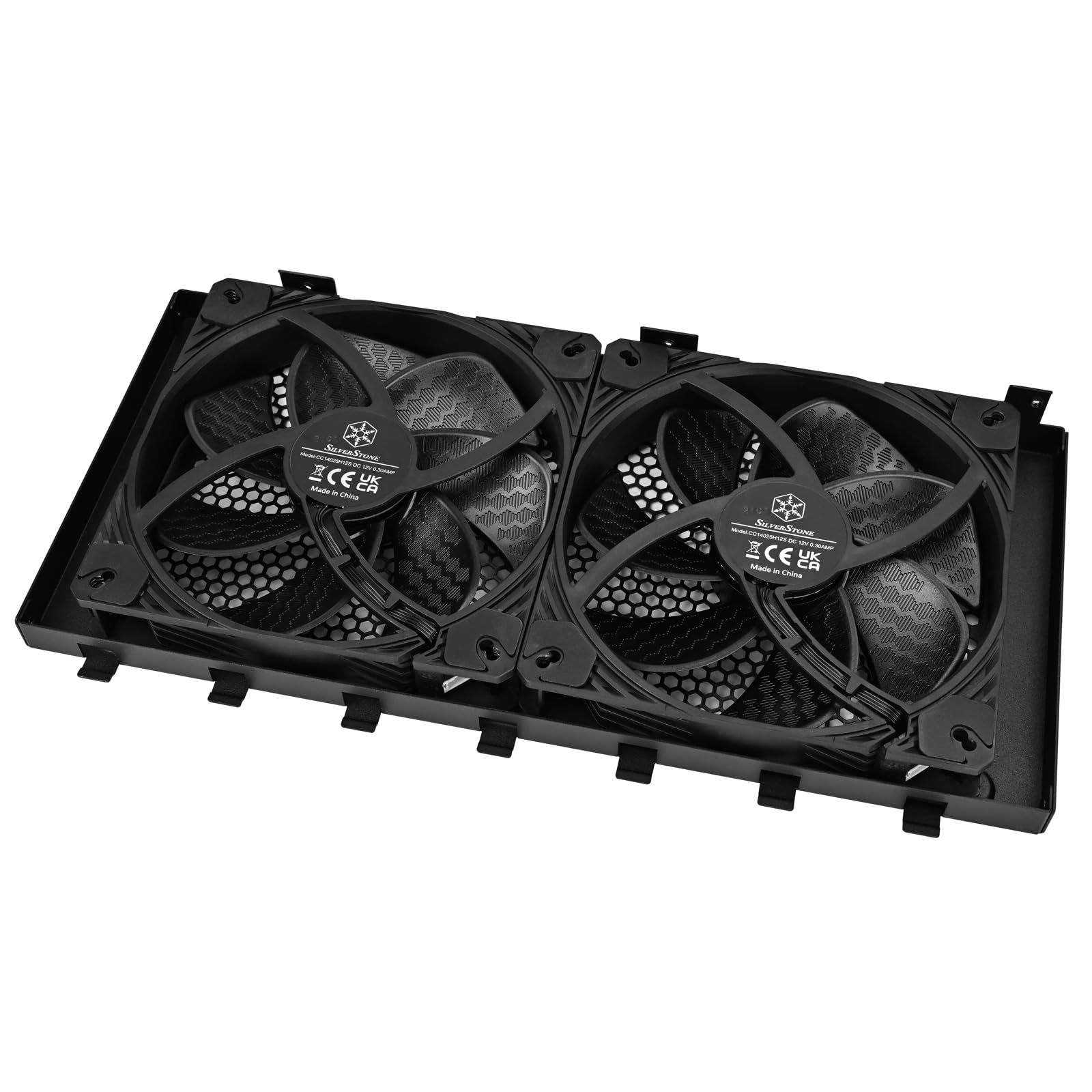 SilverStone Technology RAC45-280MK, 280-mm-Radiator-Montageset kompatibel mit SilverStone RM45-360, RM600 und RM61-312