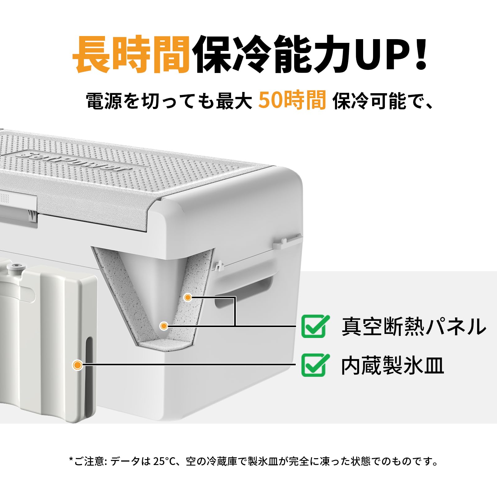 Amazon.co.jp: Setpower RF20 ポータブル冷蔵庫（グレー） ＋