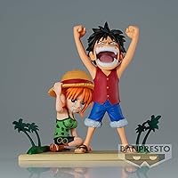 Vista 9 de Banpresto - One Piece - Log Stories - Luffy & Nami, World Collectable Figure de Bandai Spirits
