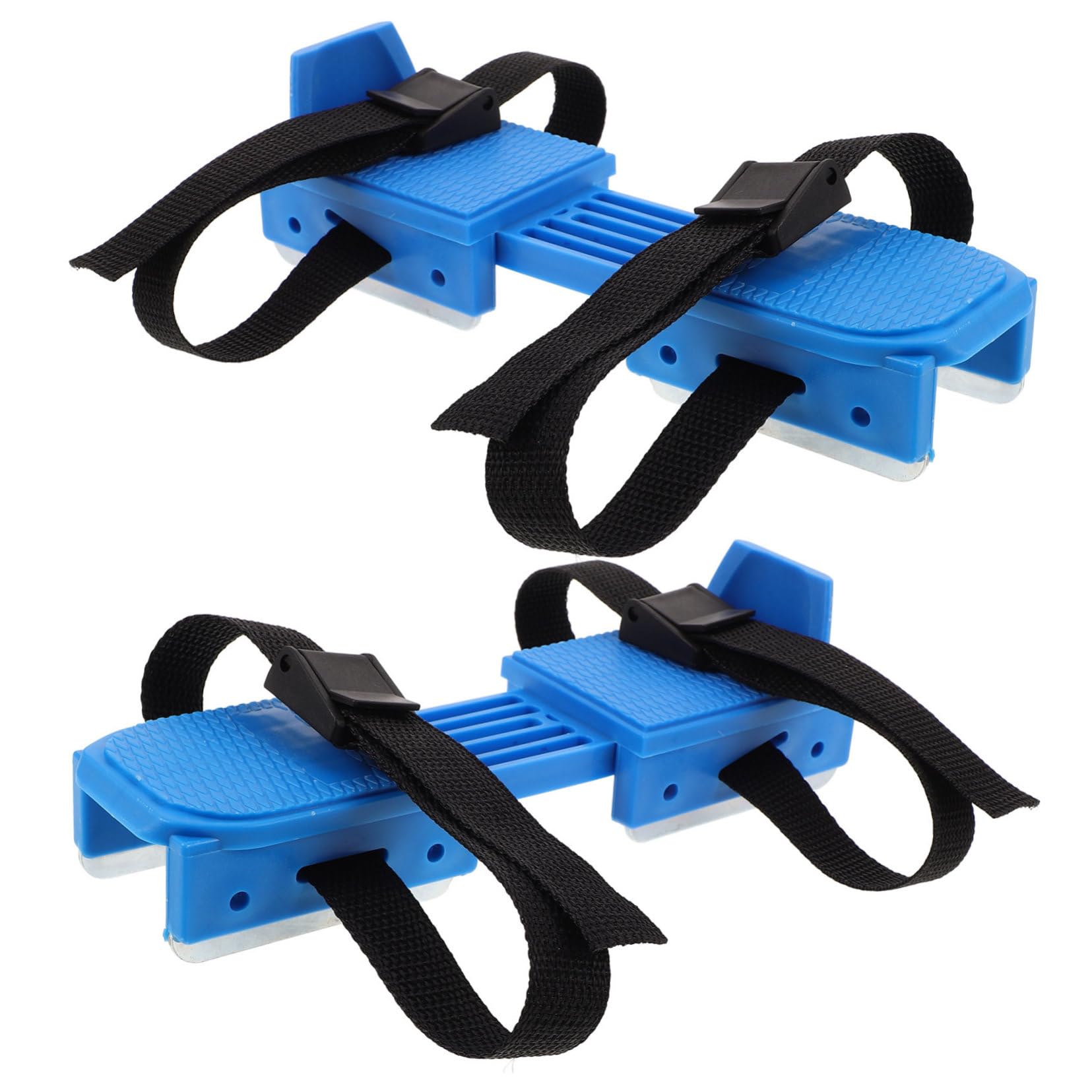 GANAZONO Beginners Ice Skates for Kids Adjustable Skating Shoes with Guards Outdoor Skating Set