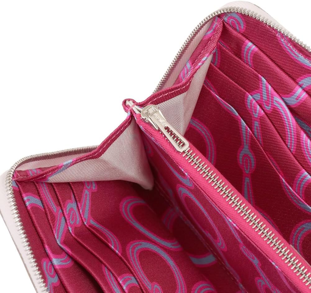 新品】Dakotaダコタ牛革被せ長財布 カバロシリーズ コーラルピンク