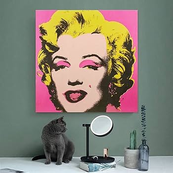 Amazon｜アンディウォーホルAndy Warhol偉大な伝説の画家絵画芸術作品