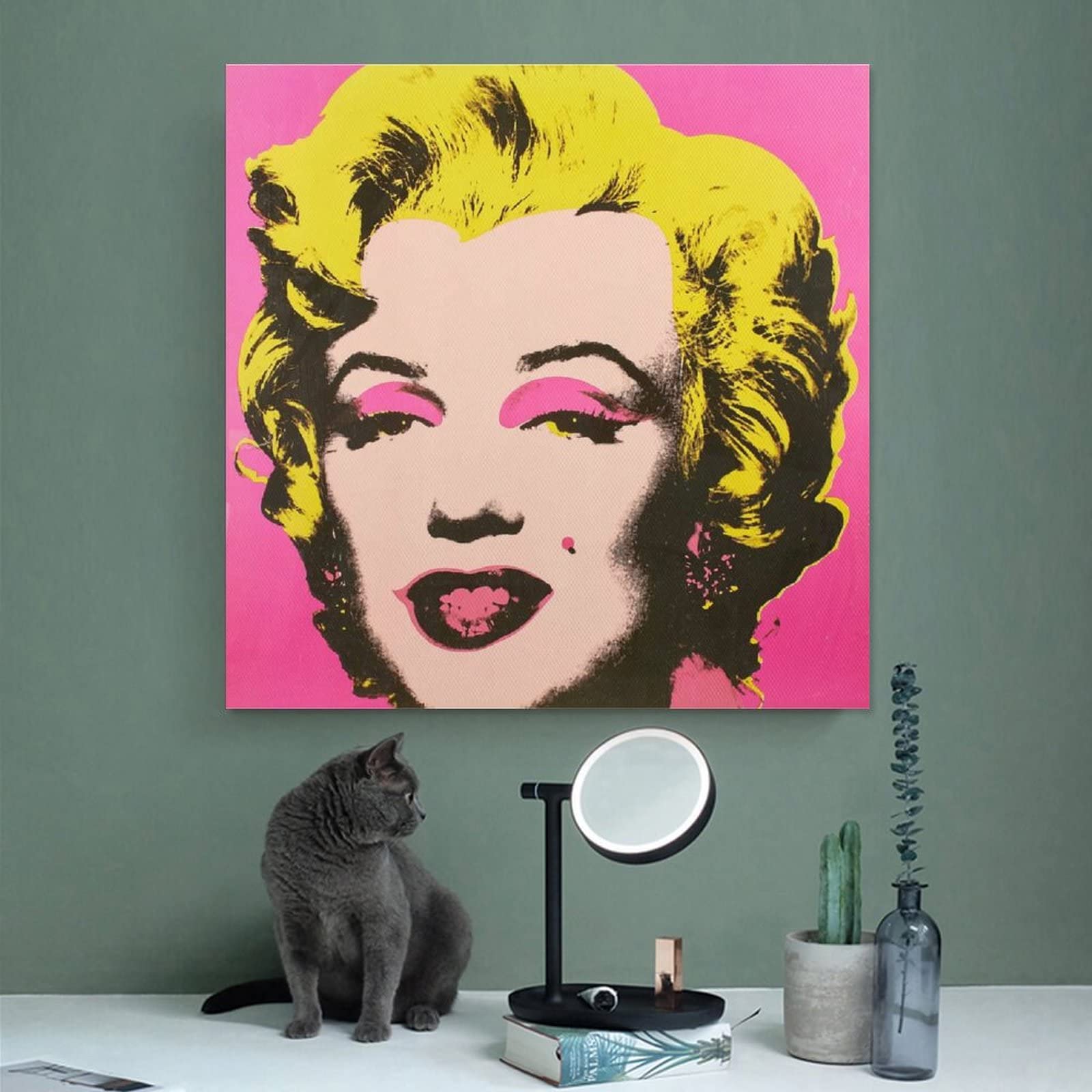 Amazon｜アンディウォーホルAndy Warhol偉大な伝説の画家絵画芸術作品