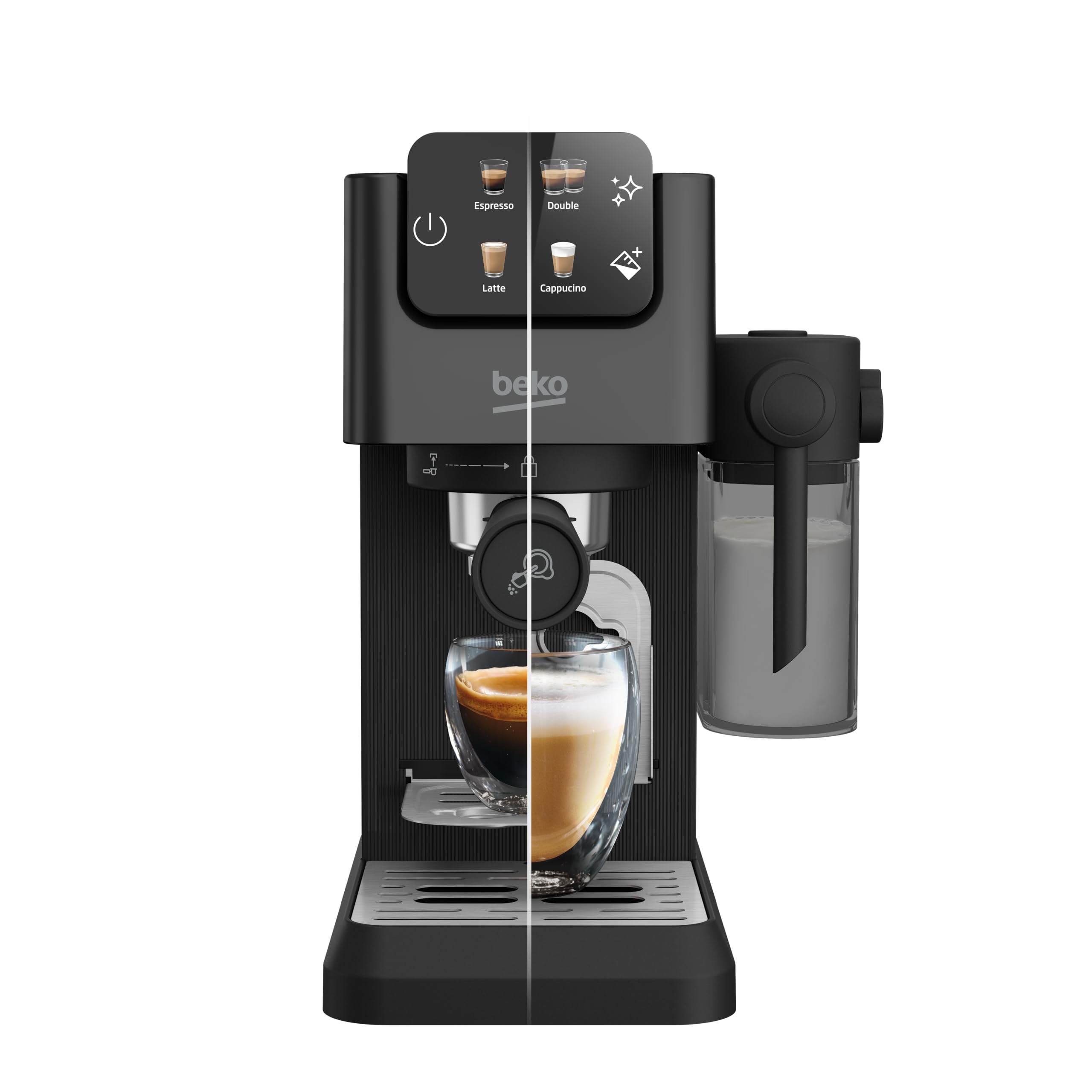 Beko Machine Expresso - compatible café moulu, capsules et dosettes