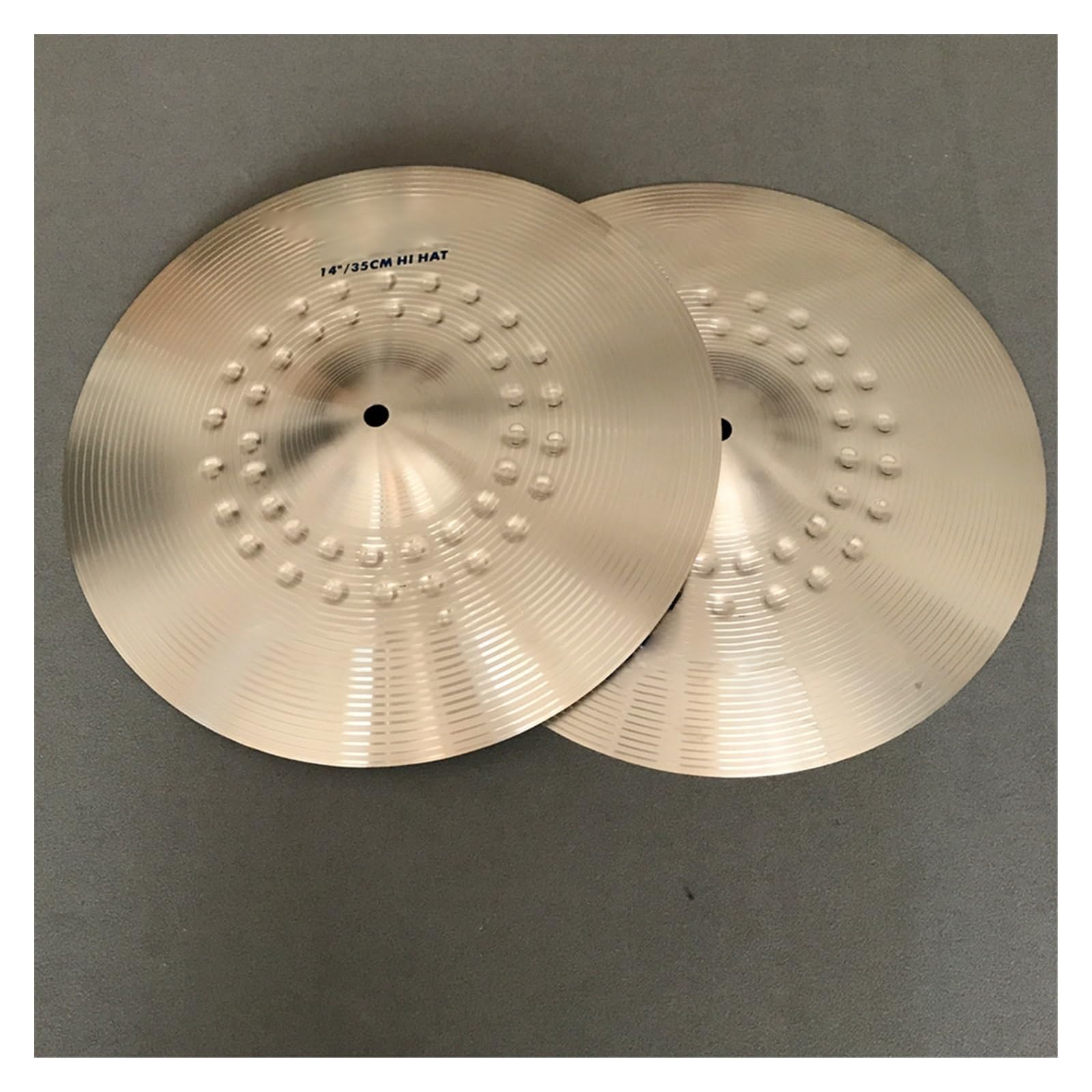 6 Zoll Splash + 8 Zoll Splash + 14 Hi-Hat + 16 Crash + 17 Crash + 20 Ride Legierungsbecken Silber Zubehör für Schlaginstrumente