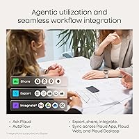 Vista 6 de Grabadora de voz AI, grabadora de voz PLAUD Note con funda, control de aplicaciones, transcribir y resumir potenciado por ChatGPT, compatible con 59