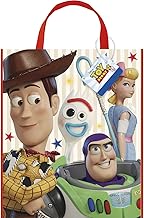 Disney Toy Story 4 Tote Bag (33cm x 27cm) - Vibrant Multicolor Adventure Design – Perfect for Kids, Travel & Toy Story Fans - 1 Pc