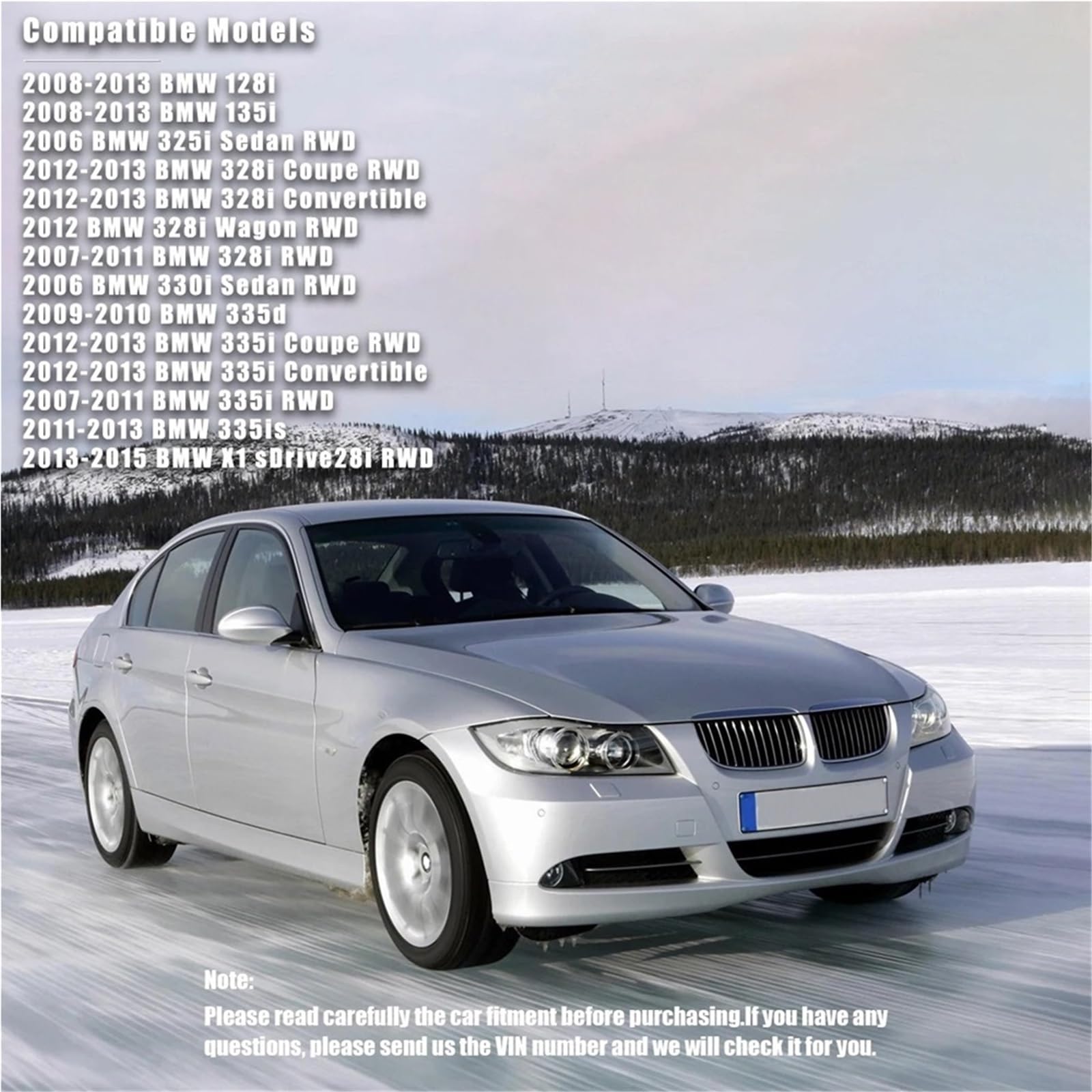 Svenubee przednie dolne ramię sterujące zespół drążka kierowniczego końcówka drążka stabilizującego garnitur kompatybilny z BMW serii 3 E90 E91 E93 328i 330i 335i 2006-2015