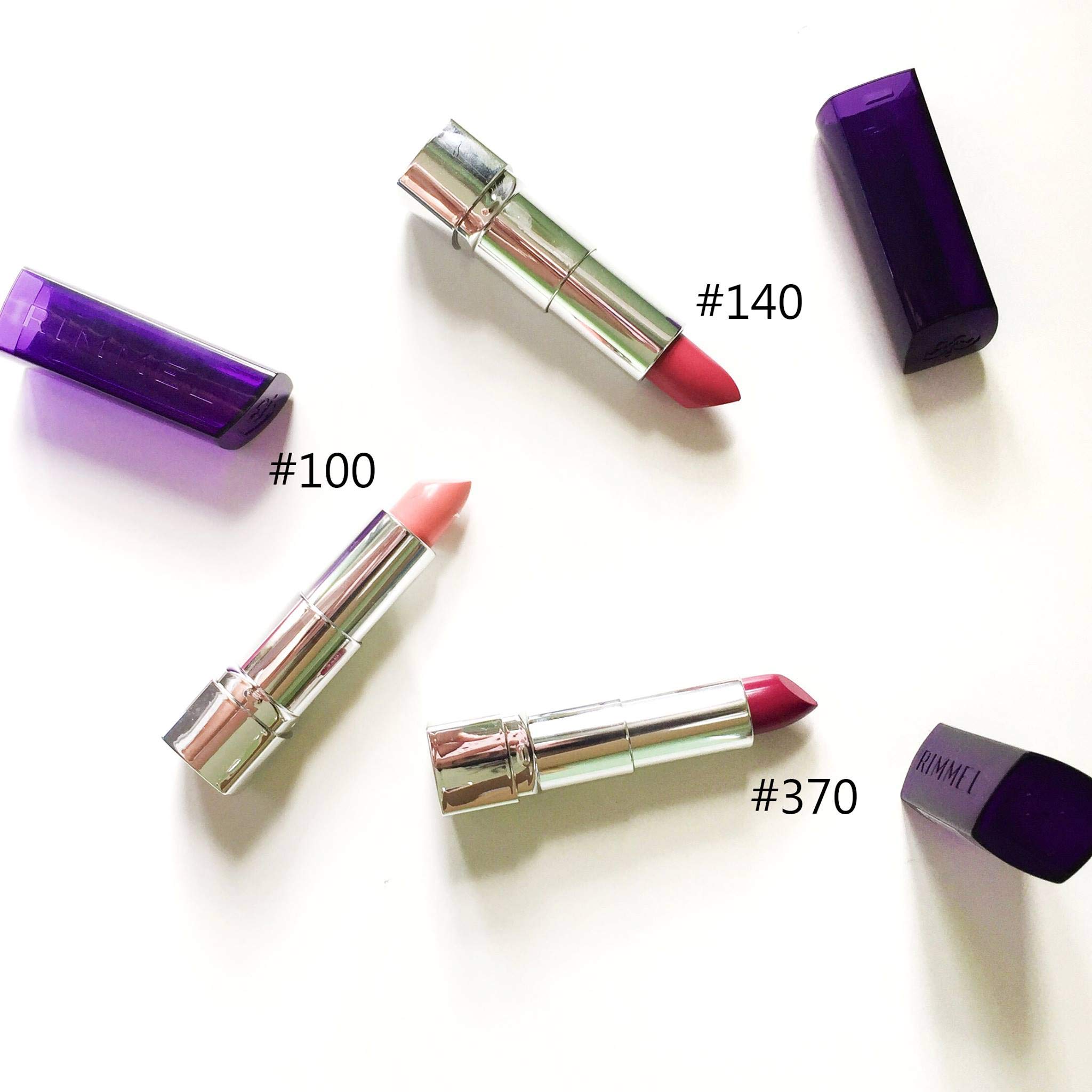 Rimmel Moisture Renew Lipstick Pink Fame 370 - Image 2