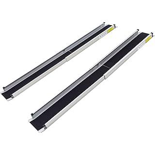 Adjustable Wheelchair Telescoping Track Ramps (3 to 5 ft.)
