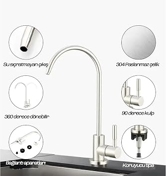 Stainless Steel Water Purifier Faucet