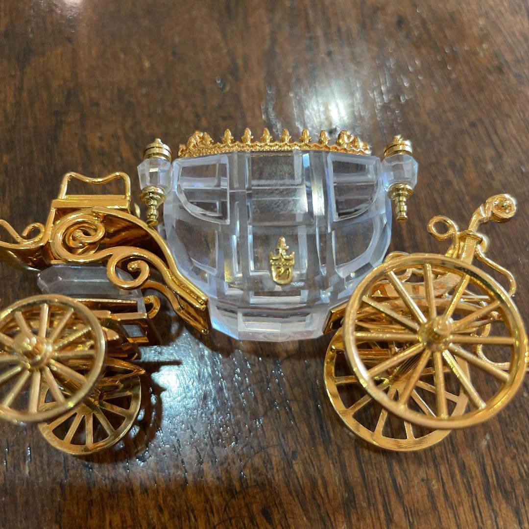 Amazon.co.jp: シンデレラの魔法の馬車 8.5cm×4.5cm×3cm 