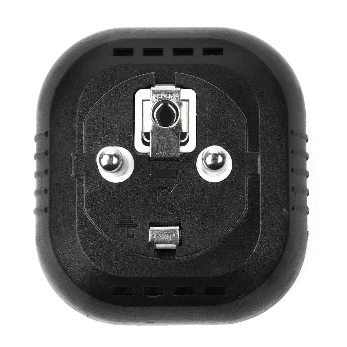 Tester per Prese 220-250V, rilevatore di Tensione di polarità del Circuito per Il rilevamento del Cablaggio della Presa di Corrente, ispezione di Sicurezza del Test della Presa