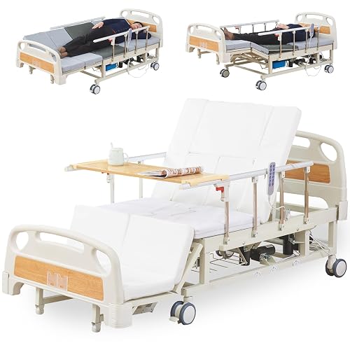 Premium 10-Function Electric Hospital Bed for Home Use, ICU Medical