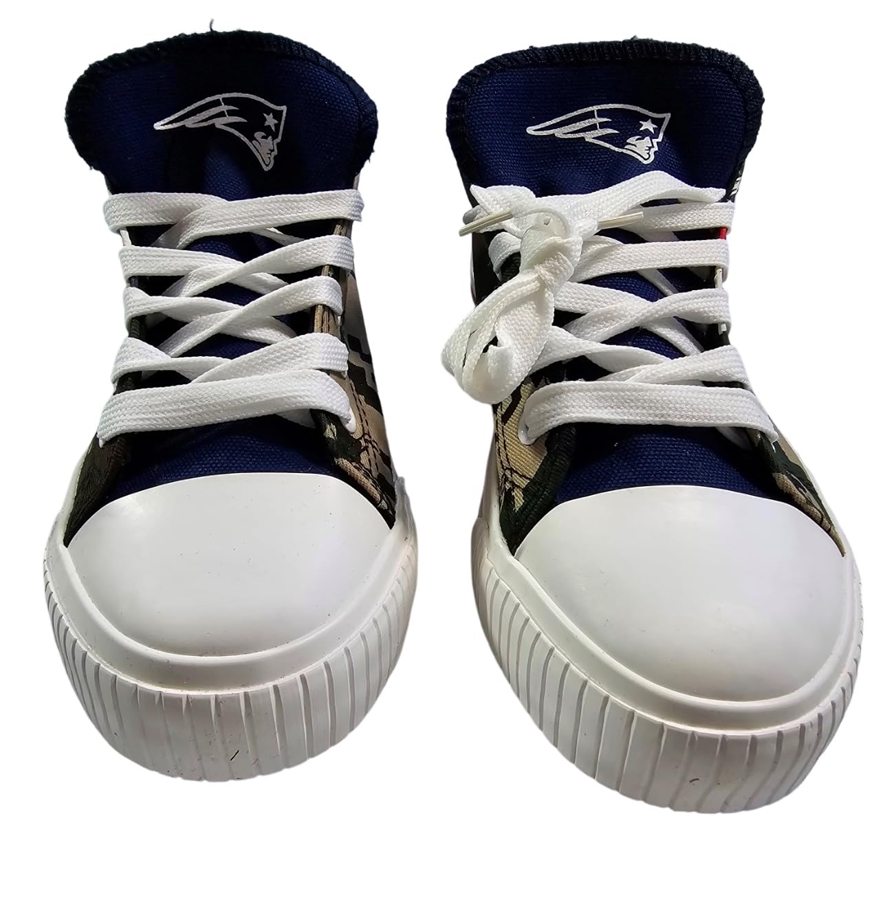 FOCO Herren NFL Team Big Logo Low Top Canvas Sneaker Schuhe