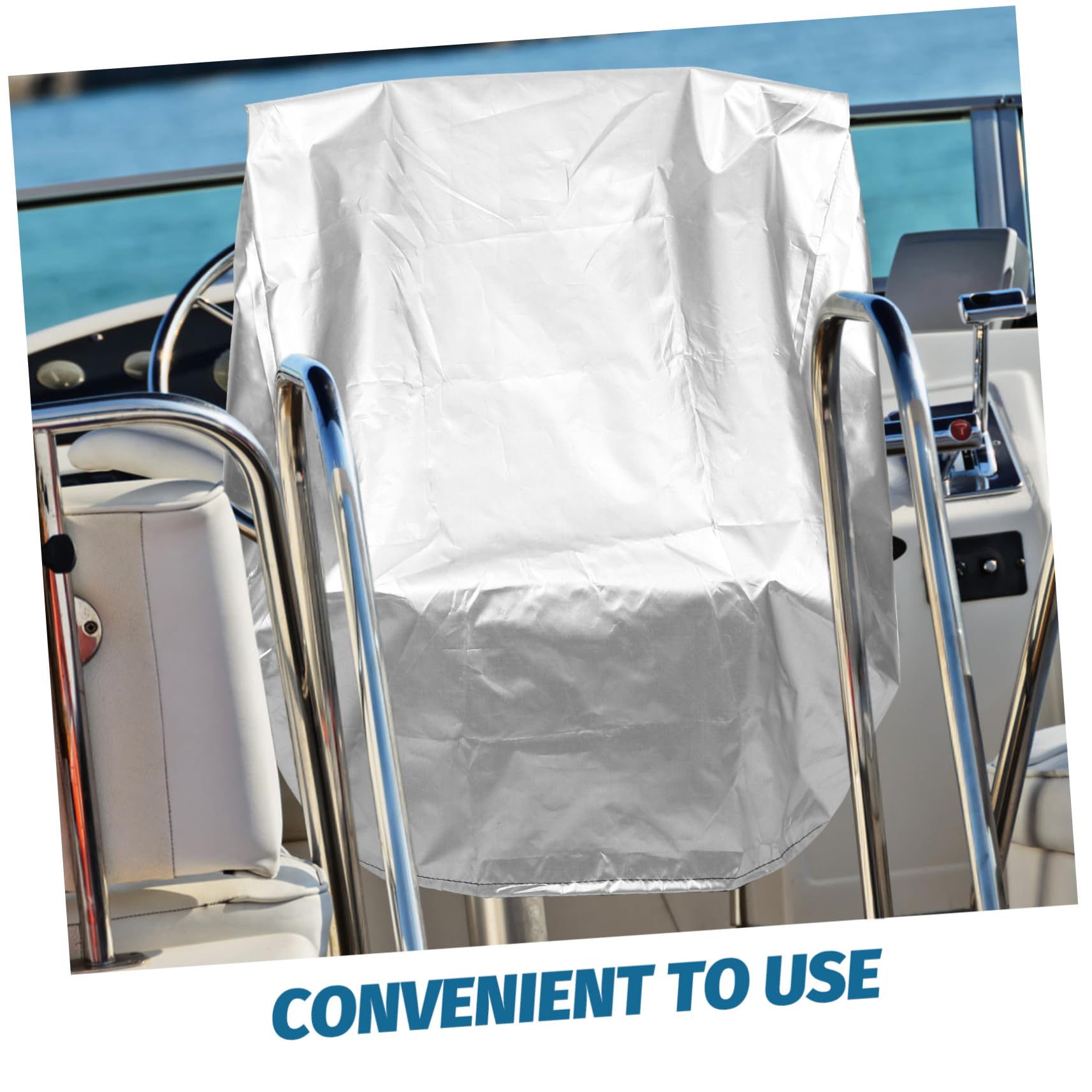 KOMBIUDA Portable Boat Folding Seat Cover Waterproof Seat Cover for Boat Yacht Accessories