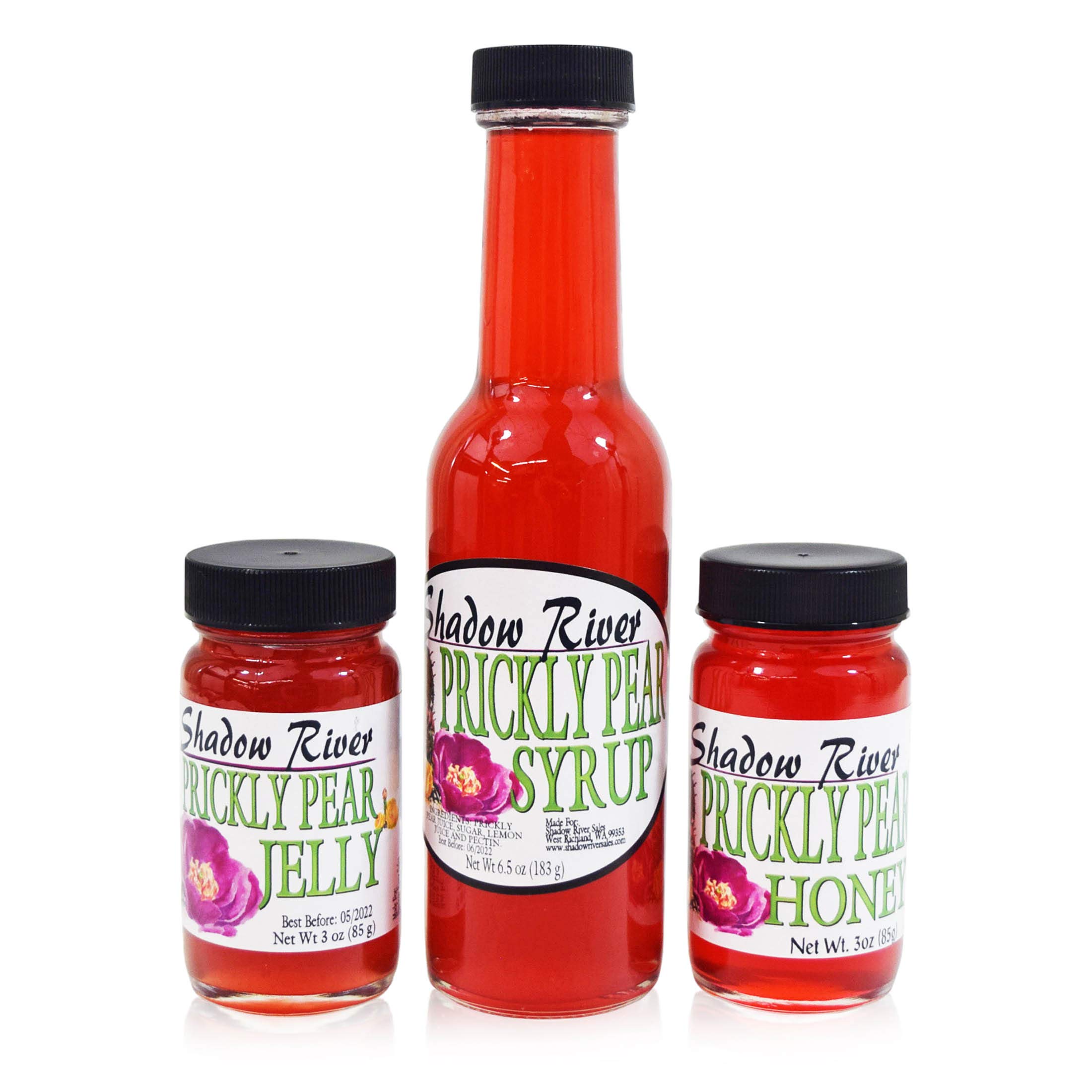 Buy Shadow River Gourmet Prickly Pear Sampler Set Made From Real Cactus