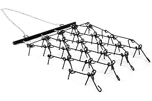 YITAMOTOR 4 x 4 Ft Heavy Duty Chain Drag Harrow