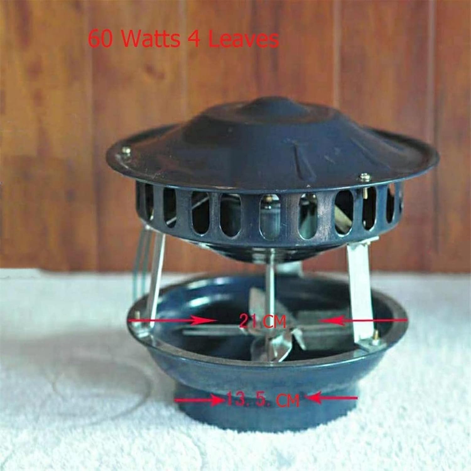 ​Chimney Fan Induced Draft Fan Kitchen 21cm Chimney Blower Fan Fireplace Exhaust Fan Household Exhaust ​Smoke Machine 60W