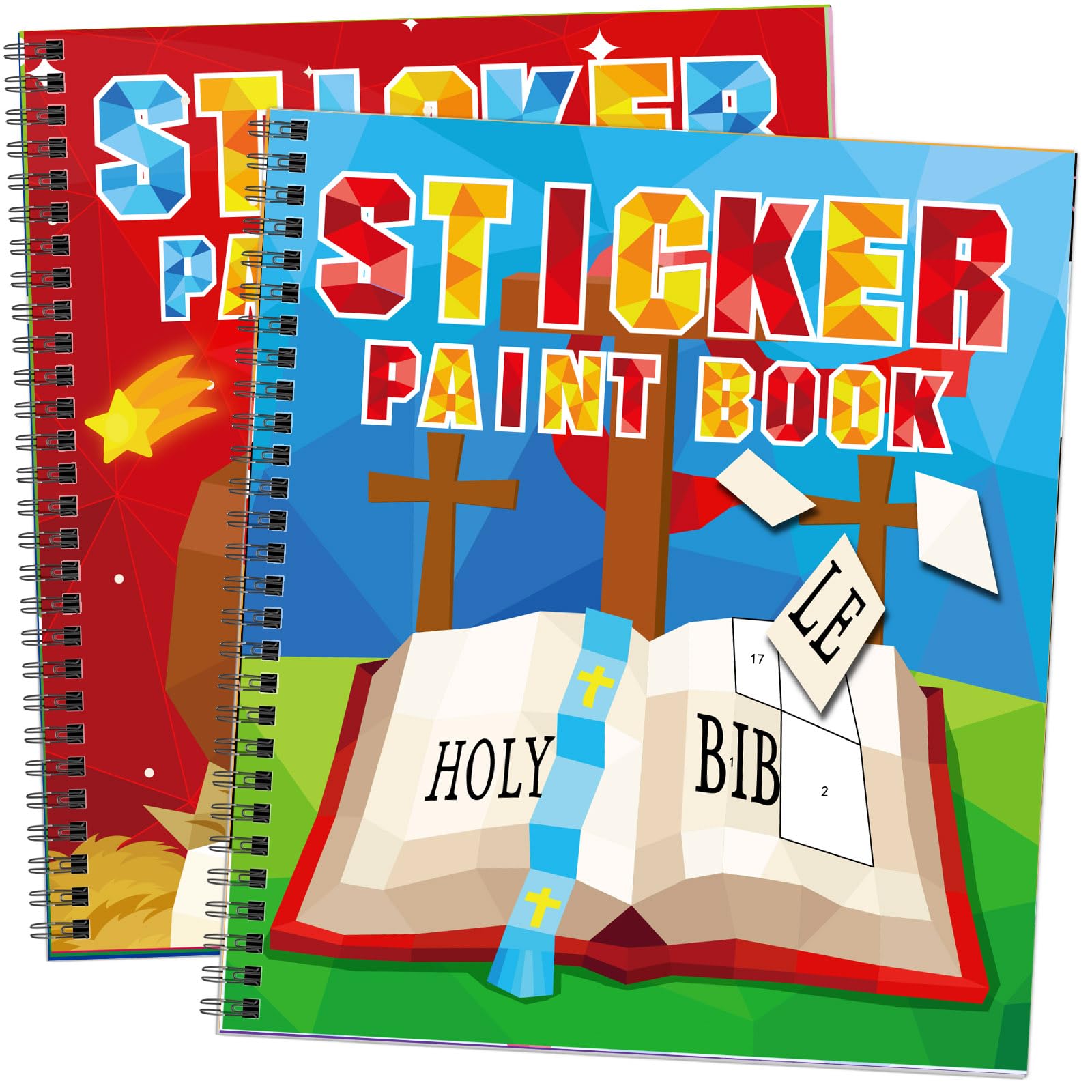 TBEEJ Sticker Paint Books