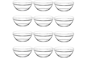 Glass Prep Bowls - The Perfect Kitchen Essential for Efficient Meal Preparation