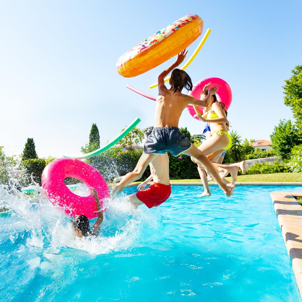 acquaverde | Cloro Granulare 56%, Dicloro a Rapida Dissoluzione per Trattamento Shock e Mantenimento Acqua di Piscina, 25 kg + Set Guanti Incluso