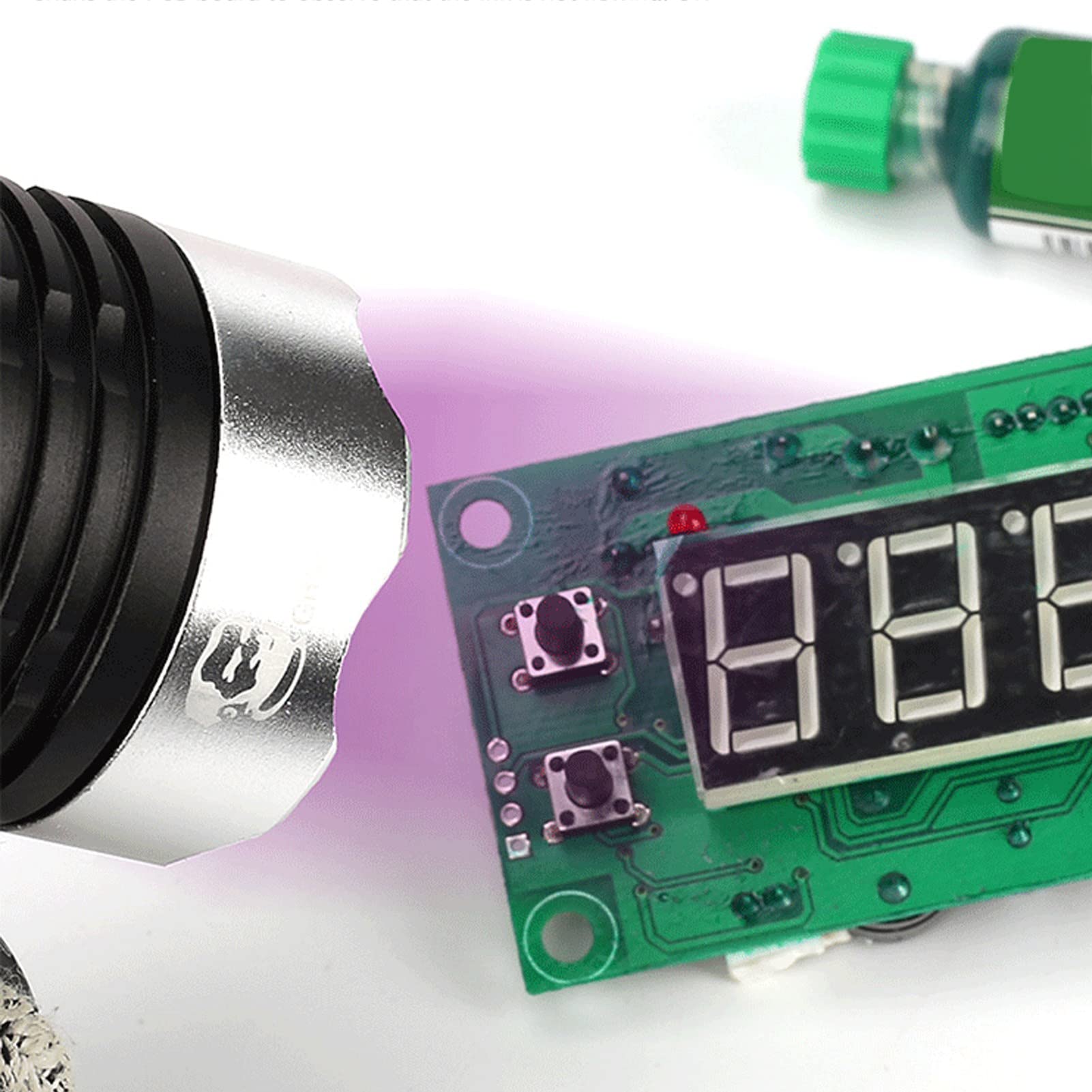 6 szt. Tusz maski lutowniczej, maska lutownicza 10 cm3 tusz do utwardzania światłem UV, fotopolimeryzacja UV Tusz odporny na spawanie, Pcb Bga lutownicza maska tusz do naprawy farb