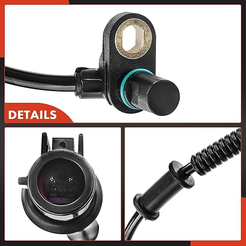 Miniatura 7 de A-Premium Sensor de velocidad de rueda ABS delantero izquierdo o derecho - Compatible con modelos Ford y Lincoln - Para F-150 2009-2010, Expedition,