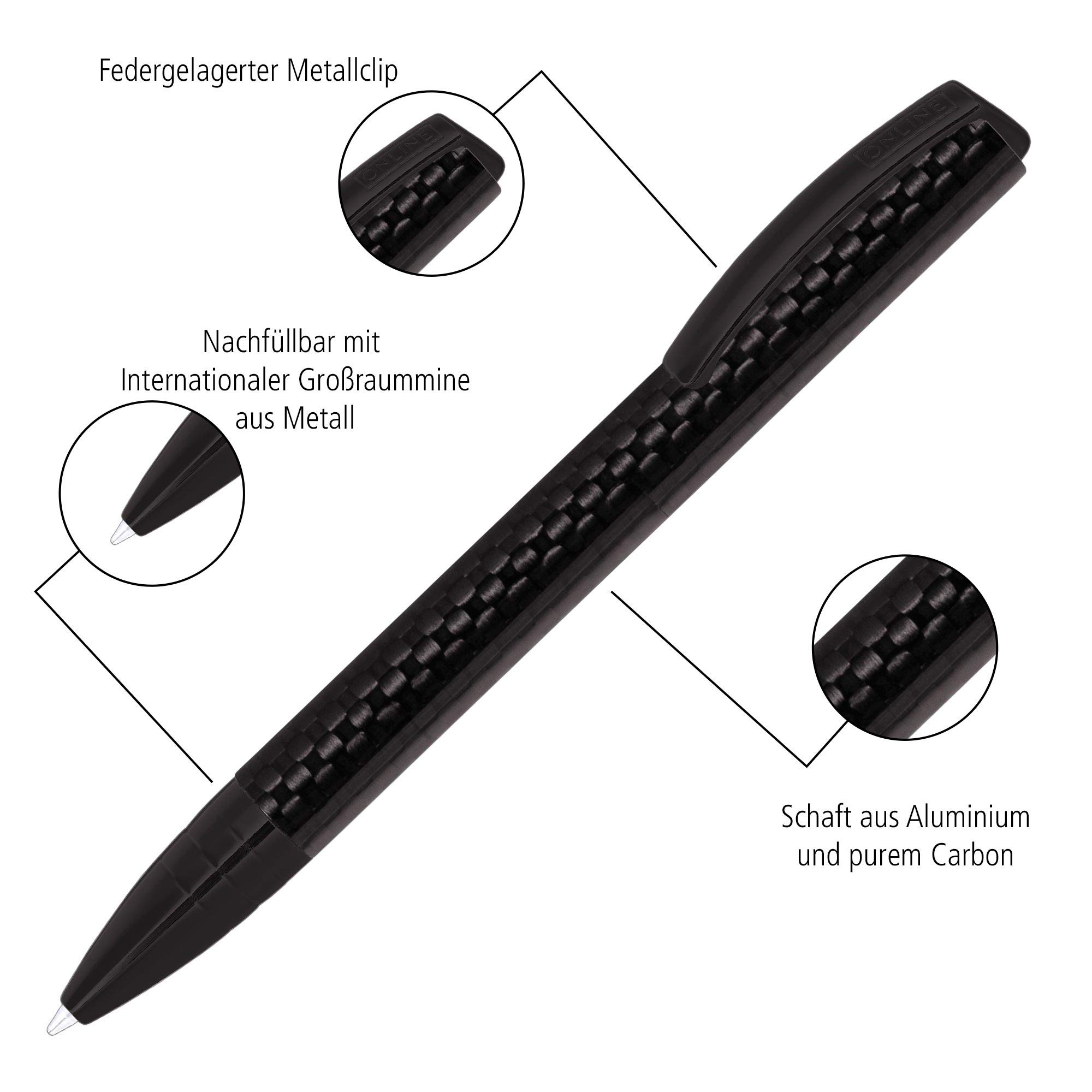 ARTIKEL 36012 Balpen Vision Carbon