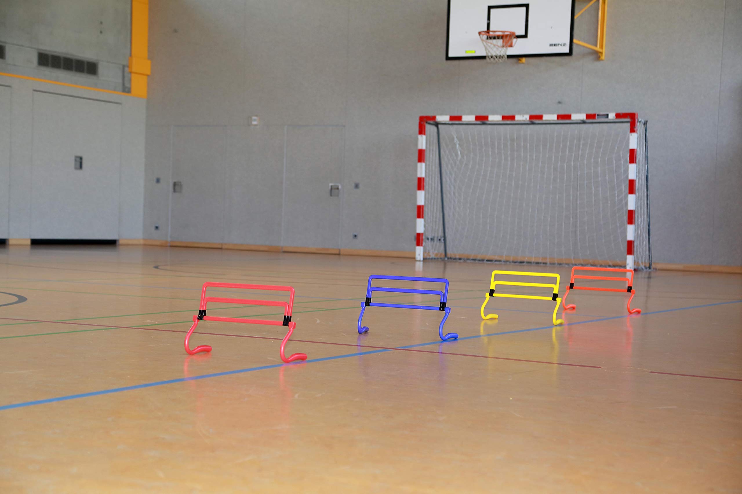 Betzold Hürden-Set - Leichtathletik Trainings-Hürden für Schule und Verein höhenverstellbar