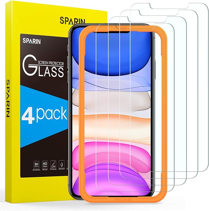 SPARIN Screen Protector Compatible with iPhone 11 / XR 6.1