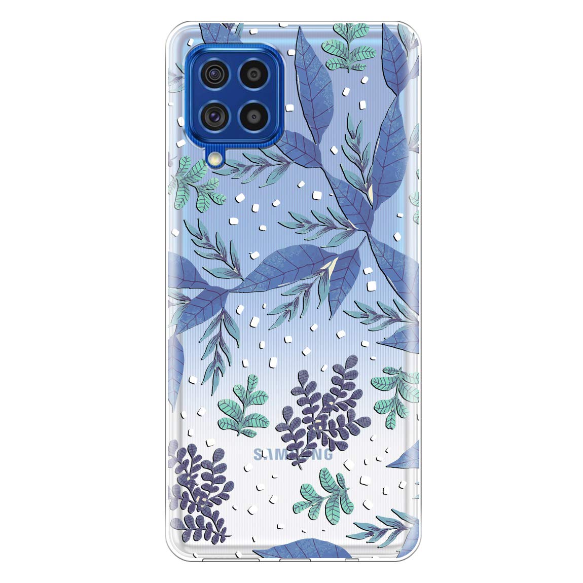 Fashionury Silicone Shockproof Printed Back Cover for Samsung Galaxy F62 (Transparent) -V073 (B08WRH2S6L) Amazon Price History, Amazon Price Tracker