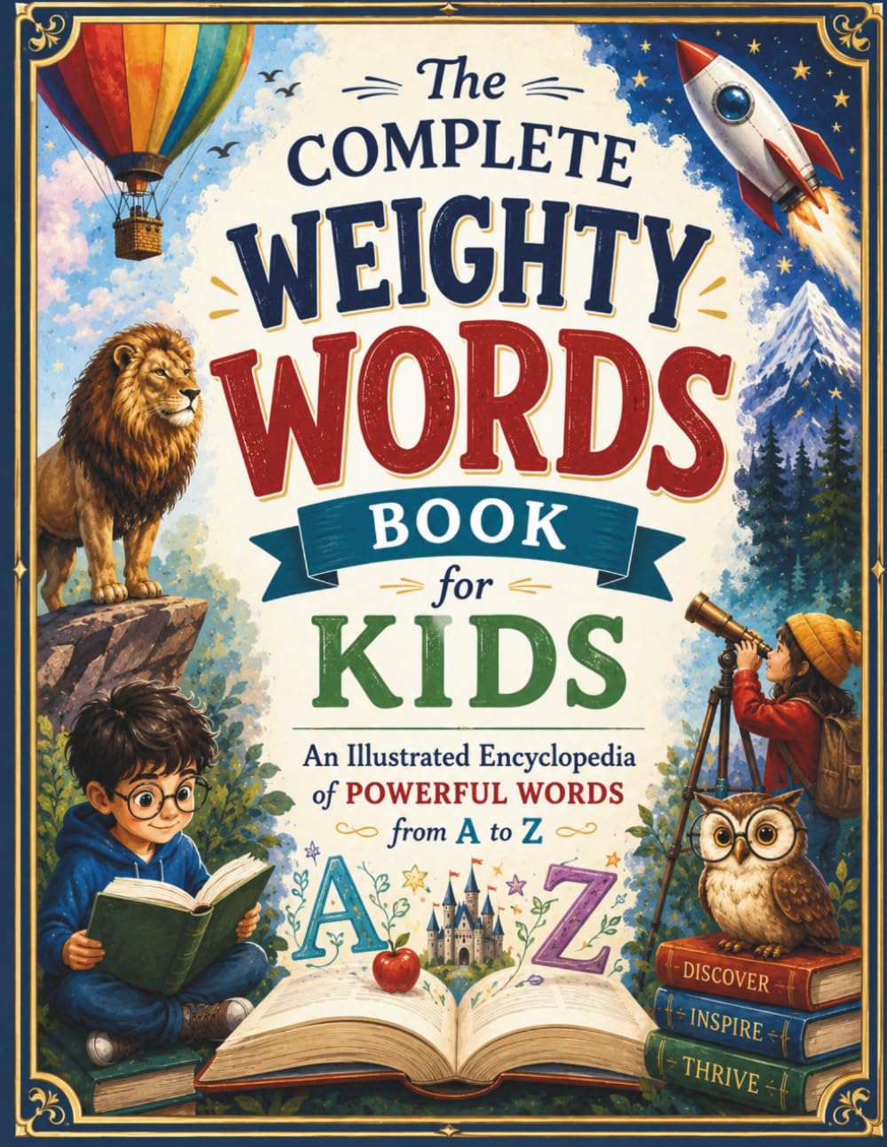 The Complete Weighty Words Book for Kids: An Illustrated Encyclopedia of Powerful Words from A to Z
